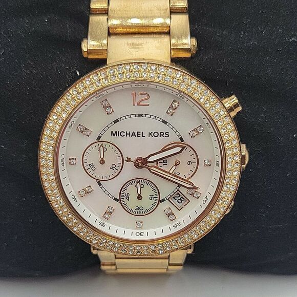 Michael Kors MK5491 Women's Stainless Steel Analog Dial Quartz Wrist Watch AM369 - Picture 1 of 11
